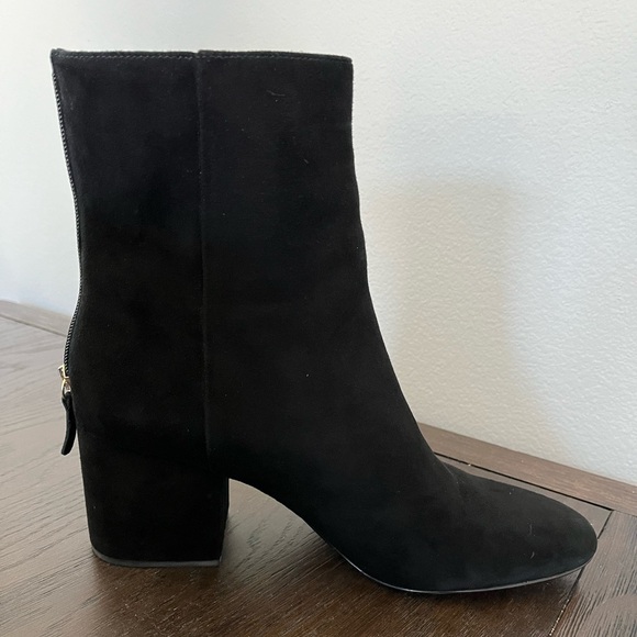 J. Crew Sadie black suede ankle boots - Size 10.5 - Picture 5 of 9